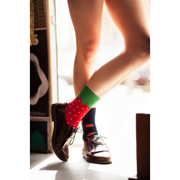 Kolorowe skarpetki - Strawberries