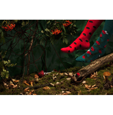 Kolorowe skarpetki - Dots and Bugs