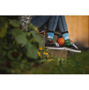 Kolorowe skarpetki - Ślepy jak kret