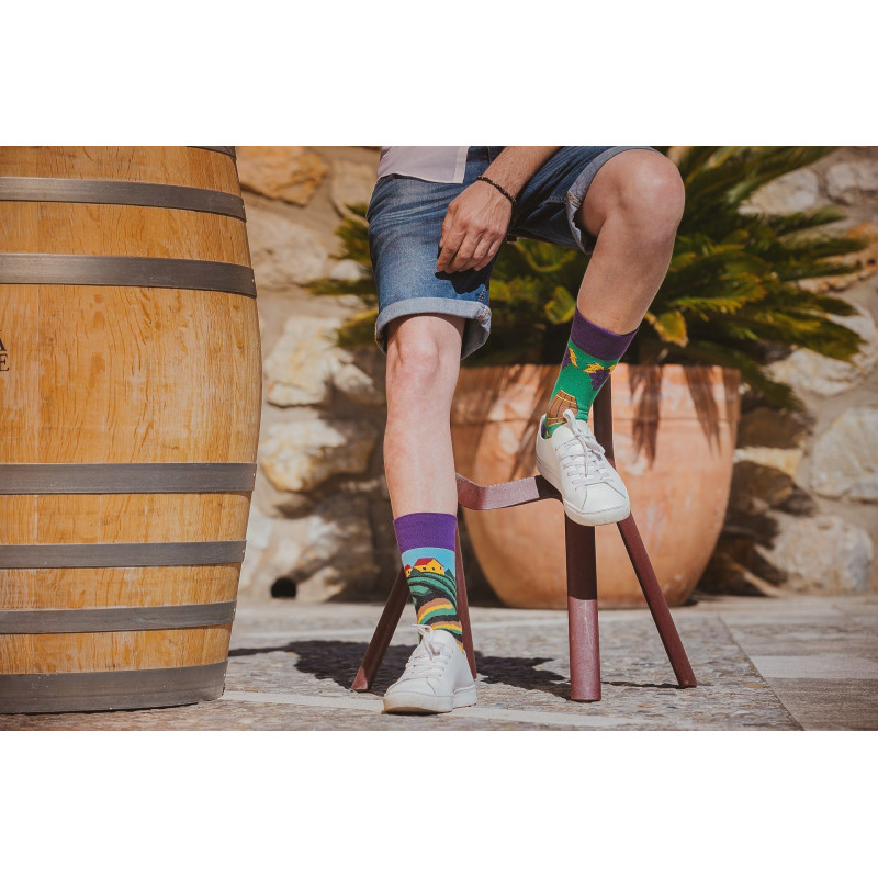 Kolorowe skarpetki - Winnica Kolorowe skarpetki - Winnica