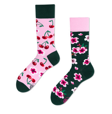 Kolorowe skarpetki - Cherry Blossom