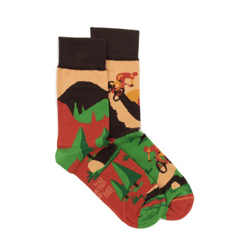 Kolorowe skarpetki - Rowery