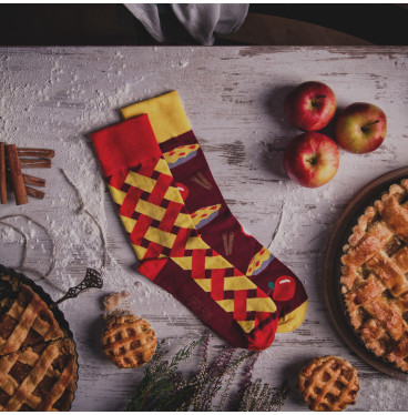 Kolorowe skarpetki - Szarlotka