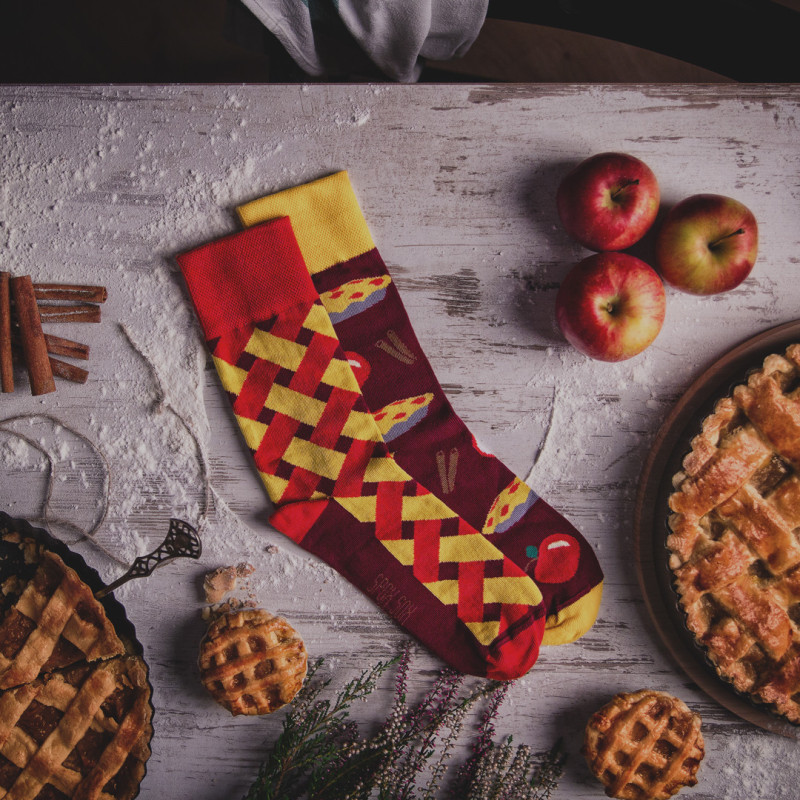 Kolorowe skarpetki - Szarlotka Kolorowe skarpetki - Szarlotka