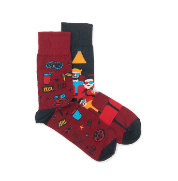 Kolorowe skarpetki - Kinomaniak