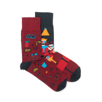 Kolorowe skarpetki - Kinomaniak