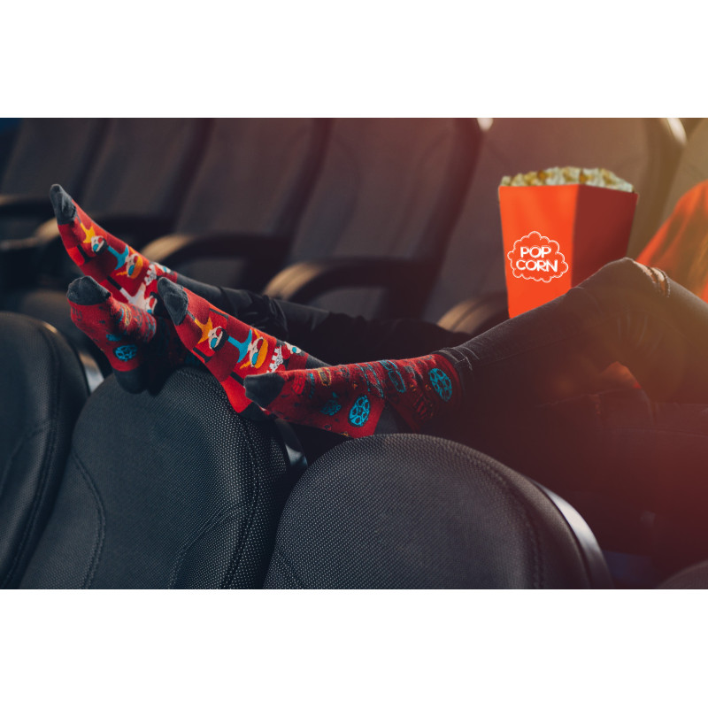 Kolorowe skarpetki - Kinomaniak