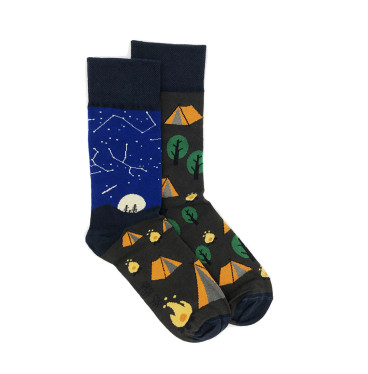 Kolorowe skarpetki - Biwak