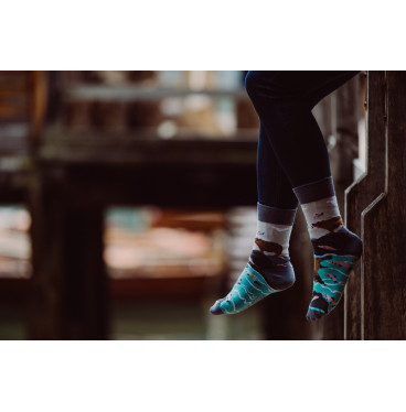 Kolorowe skarpetki - Niedźwiedzie