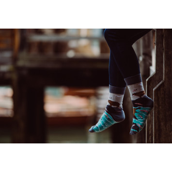 Kolorowe skarpetki - Niedźwiedzie