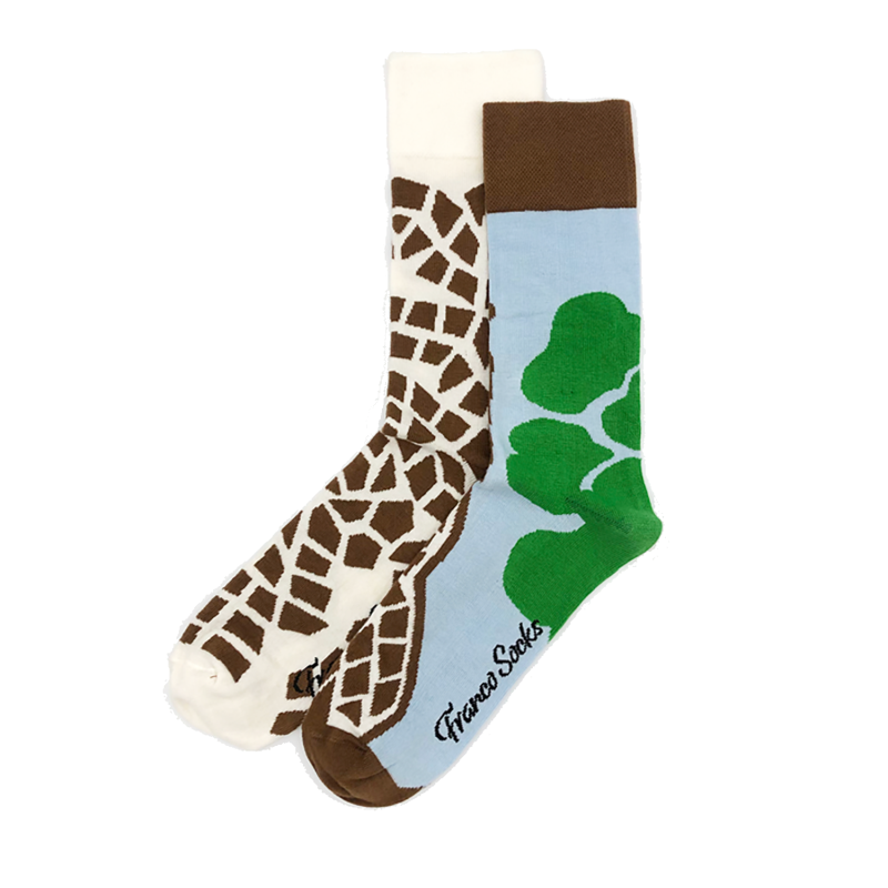 Wesoła żyrafa - kolorowe skarpetki Wesoła żyrafa - kolorowe skarpetki