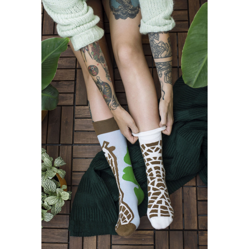 Wesoła żyrafa - kolorowe skarpetki Wesoła żyrafa - kolorowe skarpetki