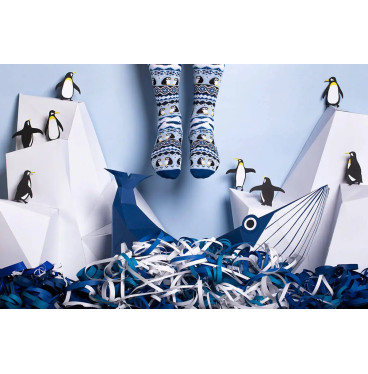 Kolorowe skarpetki - Ice Pinguin