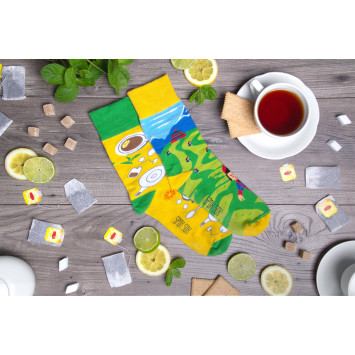 Kolorowe skarpetki - Herbata