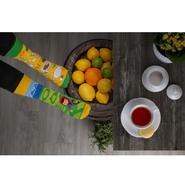 Kolorowe skarpetki - Herbata