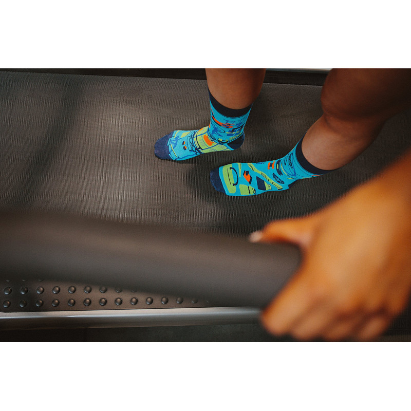 Kolorowe skarpetki - Fitness