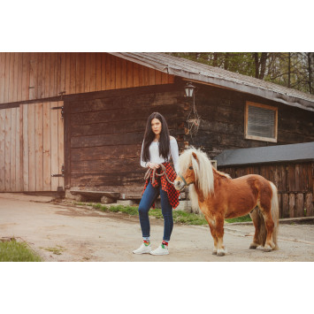 Kolorowe skarpetki - Farma