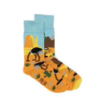 Kolorowe skarpetki - Struś