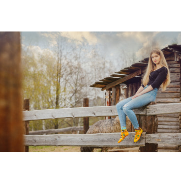 Kolorowe skarpetki - Struś