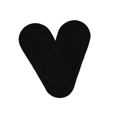 Stopki damskie z silikonem czarne