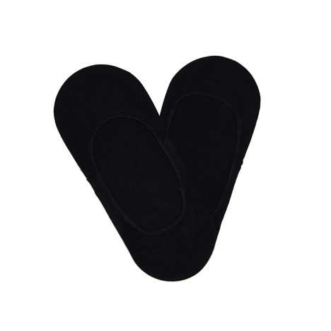Stopki damskie z silikonem czarne