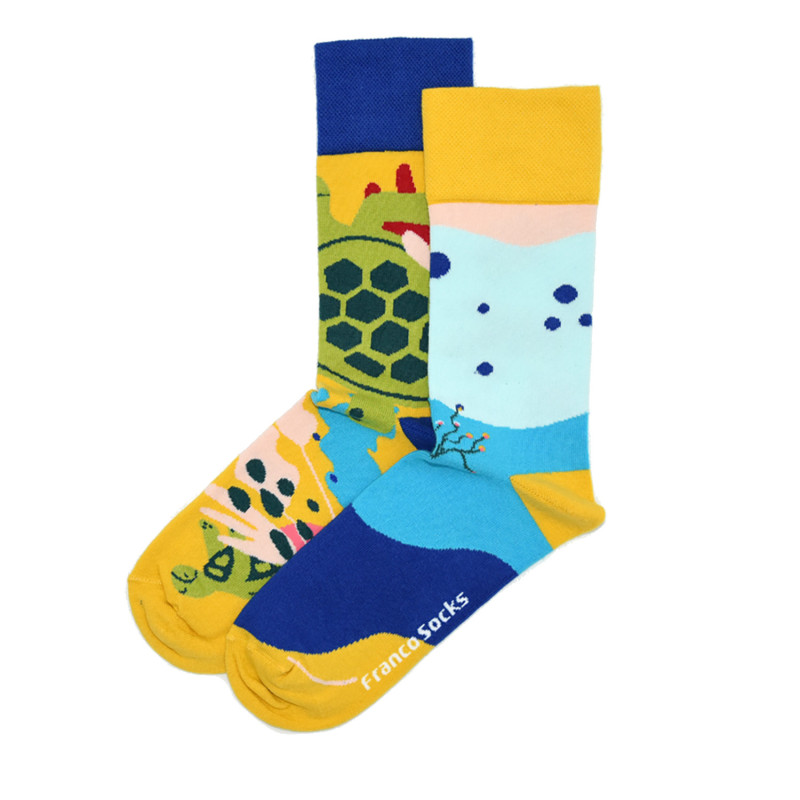 Żółw morski - kolorowe skarpetki Żółw morski - kolorowe skarpetki