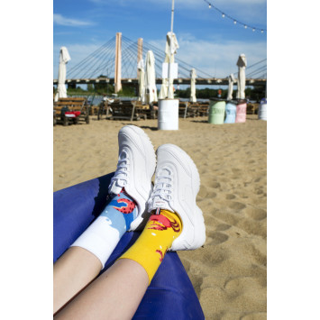 Morskie kraby - kolorowe skarpetki