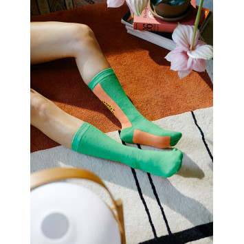 Kolorowe skarpetki Doiy Design - Papaya Socks
