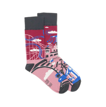 Kolorowe skarpetki - Wesołe miasteczko