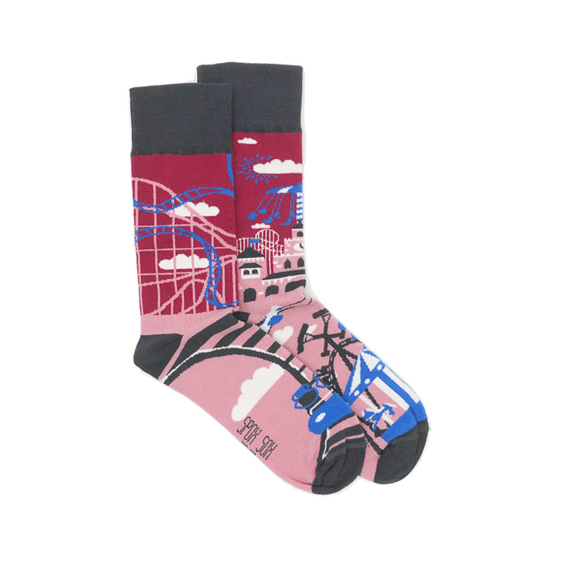 Kolorowe skarpetki - Wesołe miasteczko