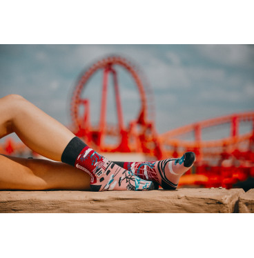 Kolorowe skarpetki - Wesołe miasteczko