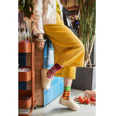 Spaghetti Bolognese - kolorowe skarpetki