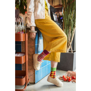 Spaghetti Bolognese - kolorowe skarpetki