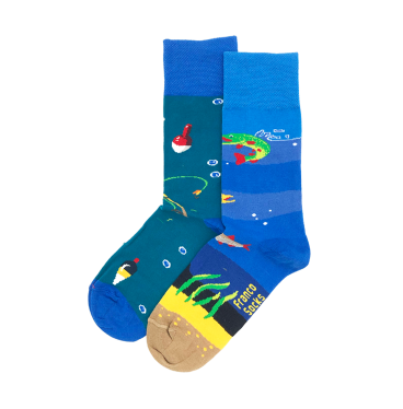 Skarpetki dla wędkarza - Kolorowe skarpetki