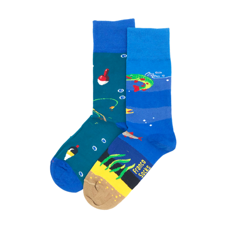 Skarpetki dla wędkarza - Kolorowe skarpetki