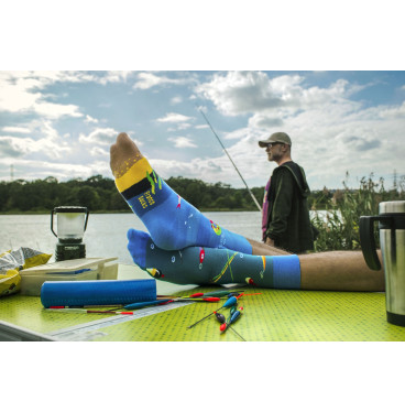 Skarpetki dla wędkarza - Kolorowe skarpetki