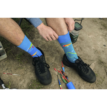 Skarpetki dla wędkarza - Kolorowe skarpetki