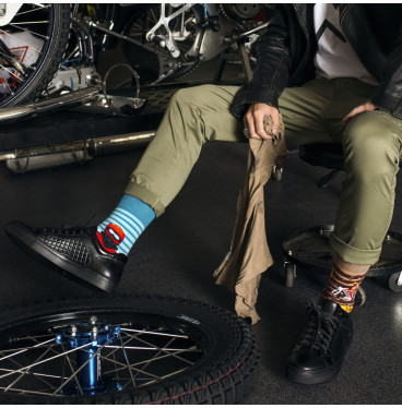 Skarpetki dla fana żużlu i motocykli