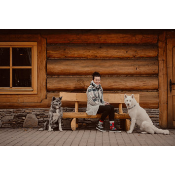 Kolorowe skarpetki - Jak pies z kotem