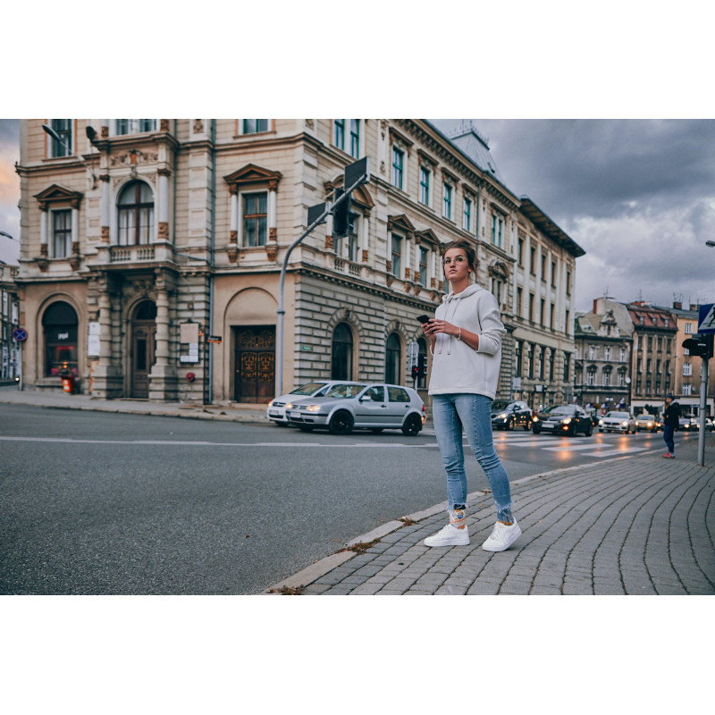 Kolorowe skarpetki - Miasto