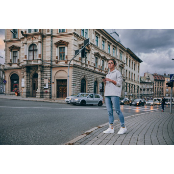 Kolorowe skarpetki - Miasto