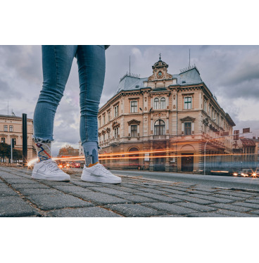 Kolorowe skarpetki - Miasto