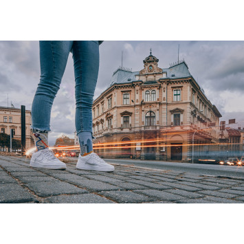 Kolorowe skarpetki - Miasto