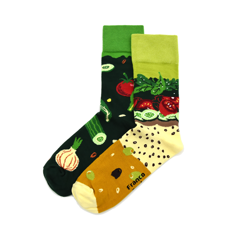 Sałatka vege - kolorowe skarpetki Sałatka vege - kolorowe skarpetki