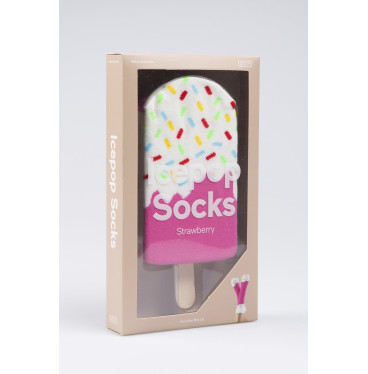 Kolorowe skarpetki Doiy Design - Icepop Socks Strawberry
