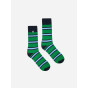 Kolorowe skarpetki - Stripes Green Blue