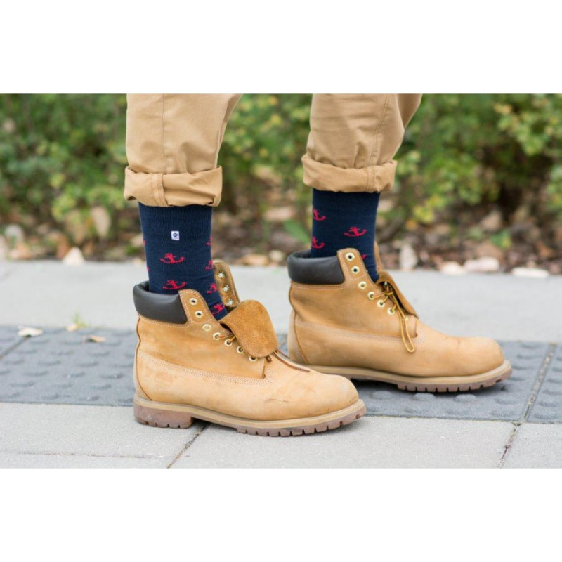 Kolorowe skarpetki - Kotwice Kolorowe skarpetki - Kotwice