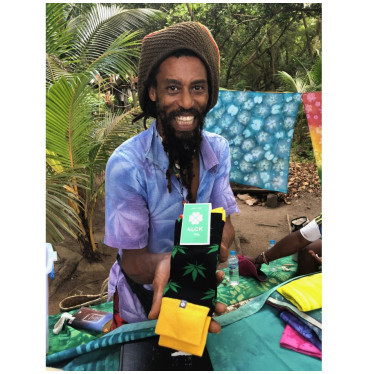 Kolorowe skarpetki - Konopie