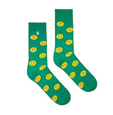 Kolorowe skarpetki - Smile Green