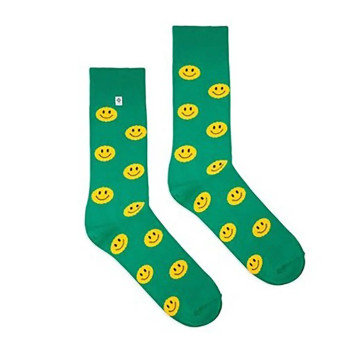 Kolorowe skarpetki - Smile Green